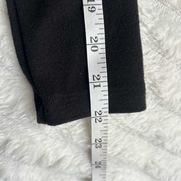 Sunday Best by Aritzia XS Black Cropped Half-Zip Long-Sleeve Top - Picture 7 of 8